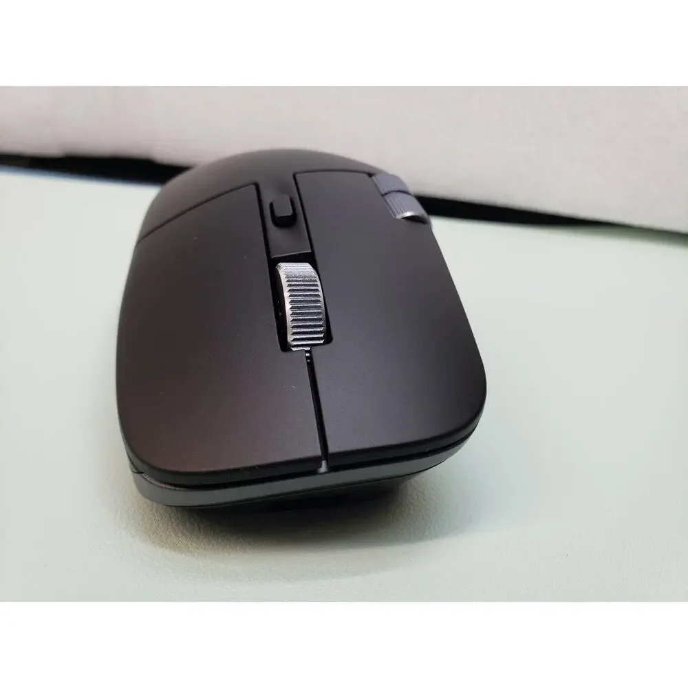 TECKNET TK-MS029 Tri-Mode Rechargeable Wireless Ergonomic Mouse (Black)